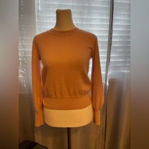 Everlane Cashmere Sweater Crew Neck Pull Over Size XS blush